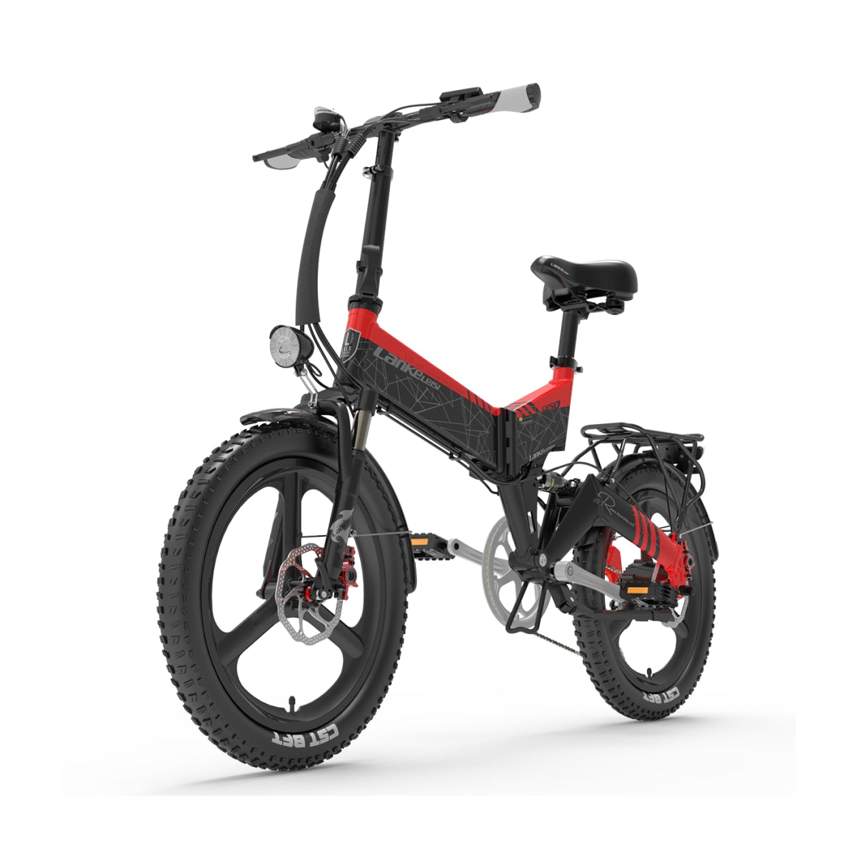 Foldable Bicycle Ebike Lankeleisi Lankeleisi G650 Folding Electric
