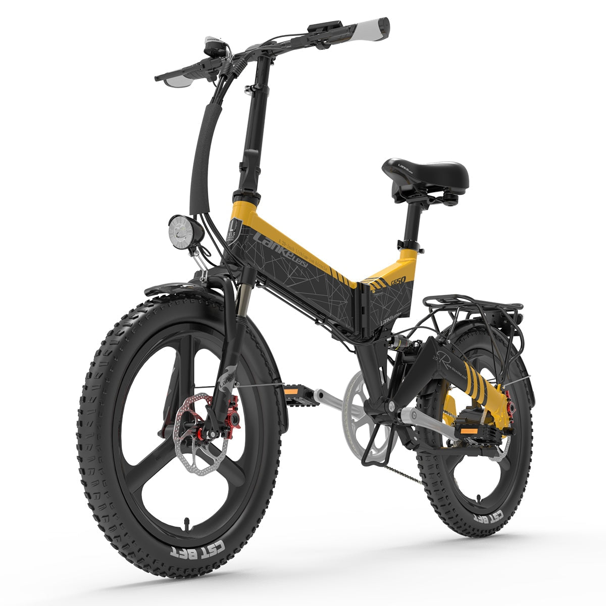 Lankeleisi G650 Folding Electric City Bike Eu / Grey
