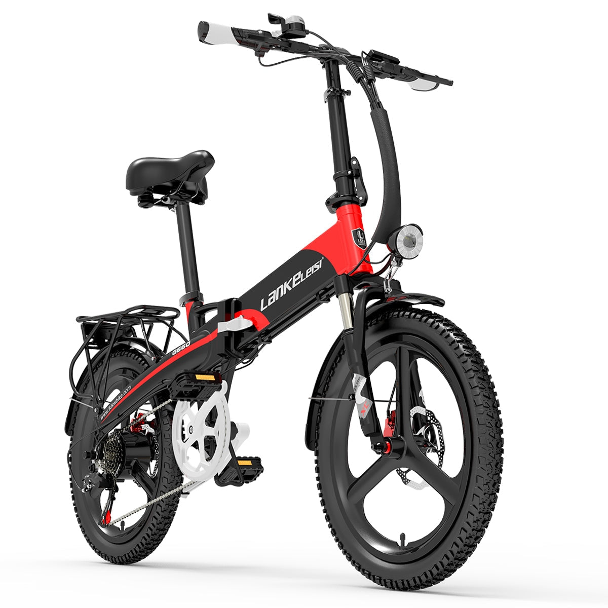 Lankeleisi G660 Folding Electric City Bike Eu / Red