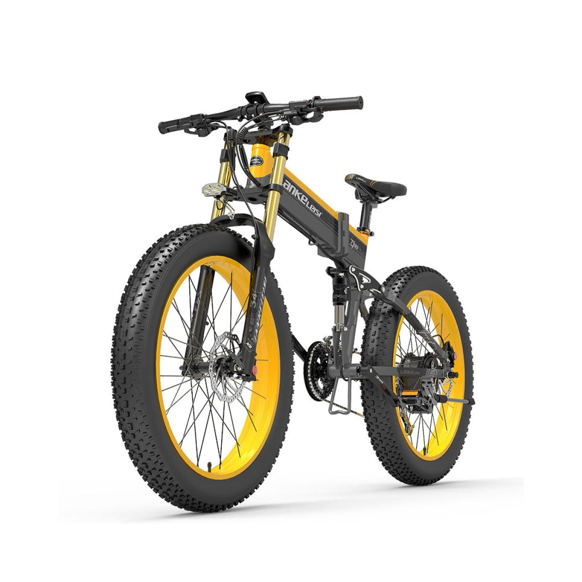 Lankeleisi Xt750 Plus Big Fork Fat Tire Electric Mountain Bike Eu / Yellow