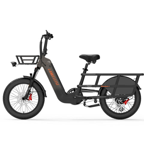 LANKELEISI Wombat-1 1000W Fat Tires Cargo E-Bike