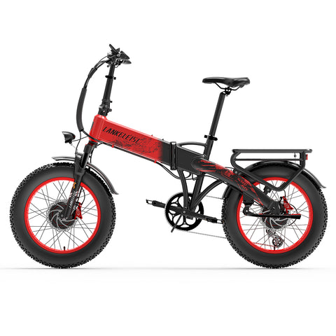 LANKELEISI X2000 MAX 2000W Dual Motor Foldable Electric Mountain Bike(New Arrivals)