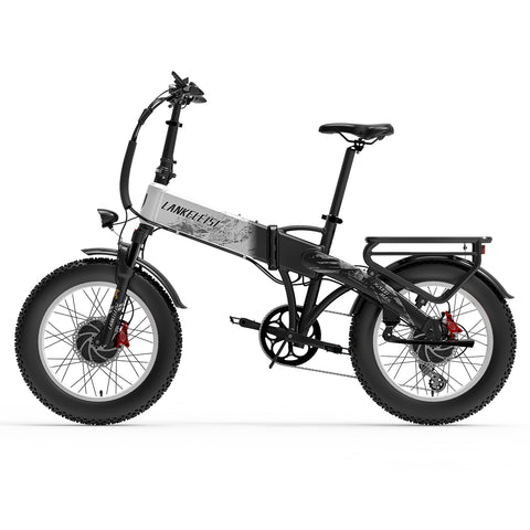 LANKELEISI X2000 MAX 2000W Dual Motor Foldable Electric Mountain Bike(New Arrivals)