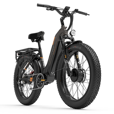 LANKELEISI MG600PLUS 2000W Dual Motor Step-Thru Electric Bike