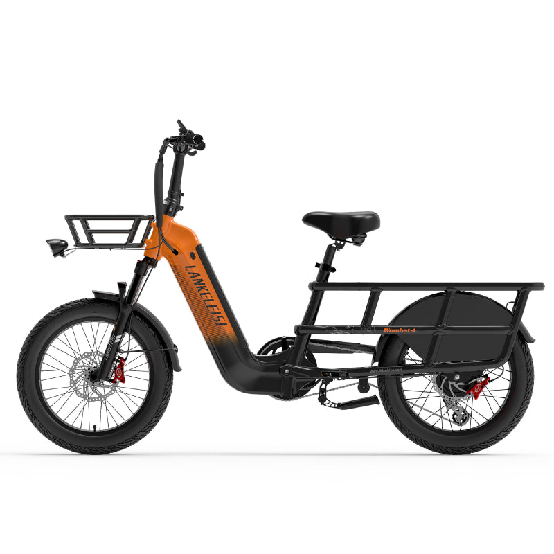 LANKELEISI Wombat-1 1000W Fat Tires Cargo E-Bike