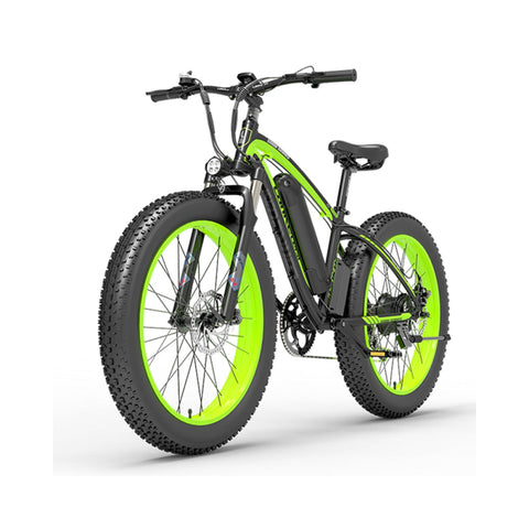 Lankeleisi Xf4000 Fat Tire Electric Bike Uk / Green