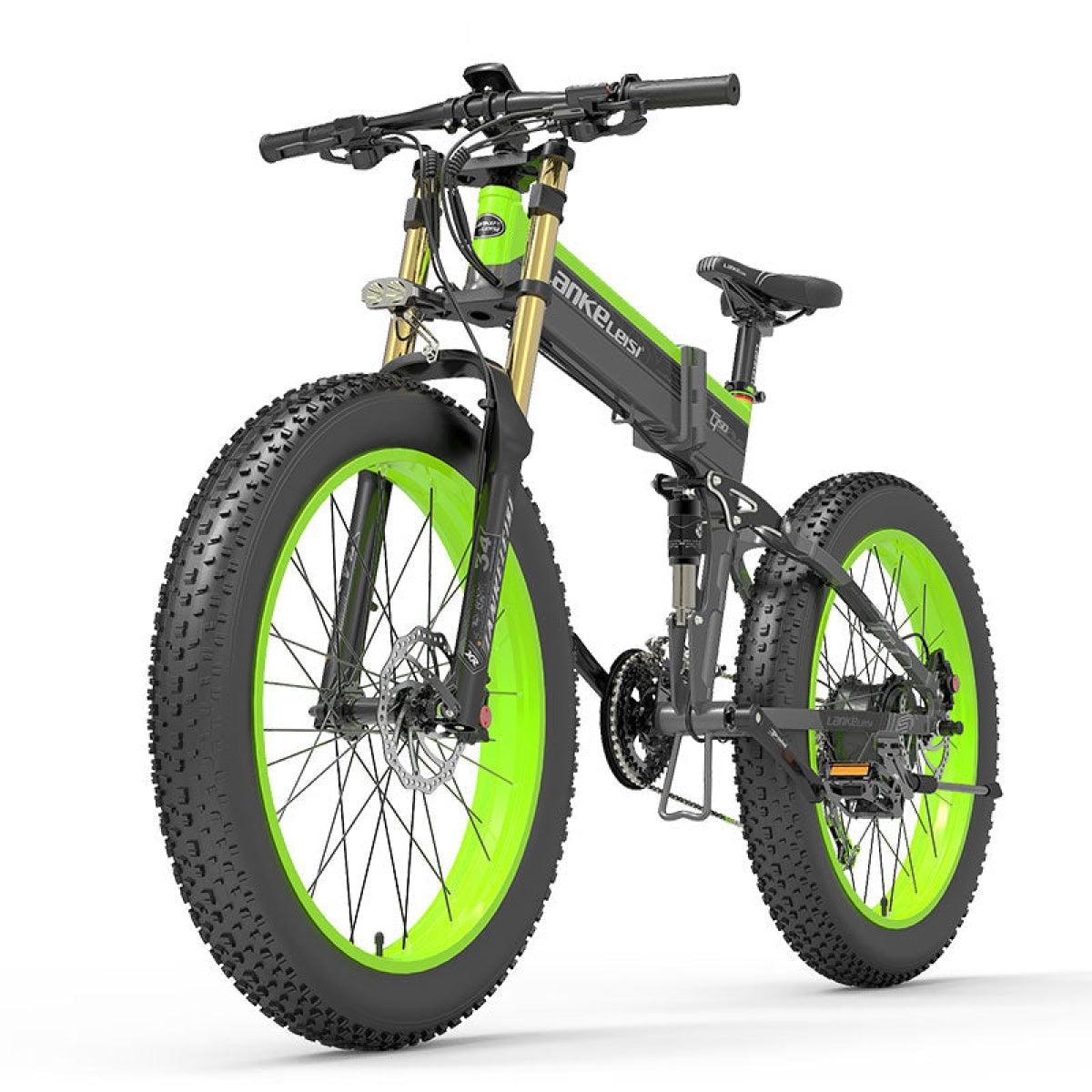 Pre Sale LANKELEISI XT750 PLUS BIG FORK Fat Tire Electric Mountain Bi