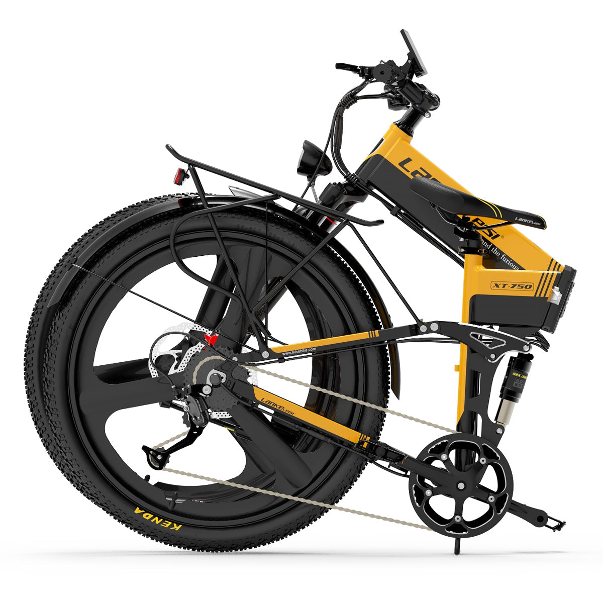 Pre Sale LANKELEISI XT750 Sports Electric Folding Bike New for Dec. 2