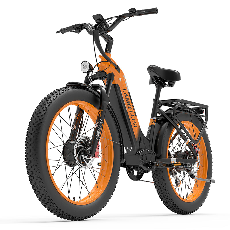 LANKELEISI MG600PLUS 2000W Dual Motor Step-Thru Electric Bike